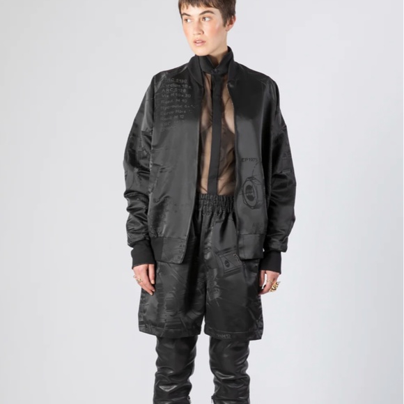 Esther Perbrandt Bomber Jacket in Black size Small - Picture 5 of 16